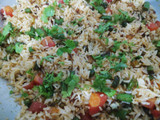 फ्रेंच बीन्स पुलाव (French beans Pulav)