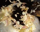 A picture of step 3 of Chirer sweet polau(sweet flatted rice polau).
