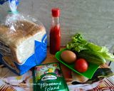 Foto langkah ke 1 dari resep Simple Egg Sandwich Roti Tawar.