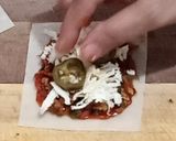 A picture of step 2 of Pizza parcel.