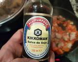 Foto del paso 8 de la receta Arroz Basmati frito con Ternera, Papaya y variado de Verduras