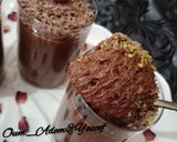 صورة لخطوة 13 من وصفة موس الشوكولاته الباردة بالمكسرات ونكهة النيسكافيه 💚