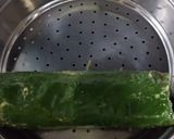 A picture of step 5 of Colocasia Leaves (Paatra).