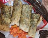 A picture of step 4 of Palak aloo part 2 Palak ke parathy.