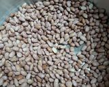 A picture of step 1 of Pink Beans Batch 4.