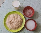 A picture of step 1 of Bread agar agar.