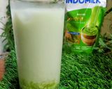 Foto langkah ke 3 dari resep Es Tape Ketan Matcha.