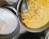 Hình bước làm 2 của món Kem chuối cơm dừa