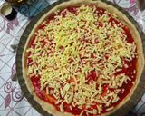 A picture of step 5 of Margherita Pizza.