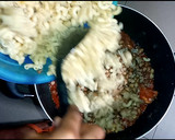 A picture of step 6 of JOLLOF MACARONI & BEANS.