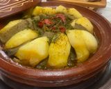 Une image de l'étape 6 de Tajine de viande de chèvre.