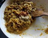 A picture of step 3 of Dudhi Ka Halwa.