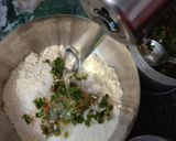 A picture of step 3 of Besan Dhokla.