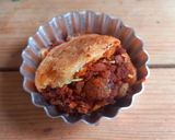 A picture of step 3 of Dryfruit Kachori with Spicy Stuffed Masala.
