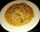 A picture of step 3 of Indomie Noodles.
