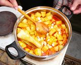Krumplifőzelék recept fázis 2 fotója
