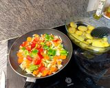 Foto del paso 1 de la receta: Mar y Tierra con Bacalao y Verduras
