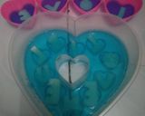 Foto langkah ke 3 dari resep #191. Puding Love Blueberry.