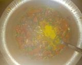 A picture of step 3 of Okra and eggplant vegetable broth.