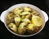 Foto del paso 5 de la receta Alubia pinta con costillar de cerdo y alcachofas