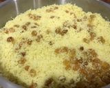 A picture of step 2 of Algerian Mesfouf with Raisins and Nuts.