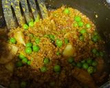 A picture of step 1 of Mutton mince with green peas potato.