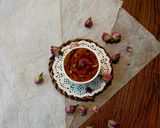 عکس مرحله 5 از دستور مارمالاد گلابی و سیب بدون شکر🍐🍎