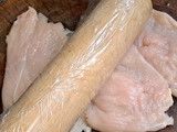 ไก่ยัดไส้อบเห็ดเนยกระเทียม