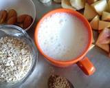 Oats apple smoothie recipe step 1 photo