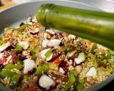 รูปขั้นตอนการทำที่ 3 ของ Paella ข้าวกระทะทะเลแบบสเปน