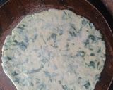 A picture of step 2 of Methi ke parathe.