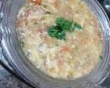 Tomato_mushroom egg drop soup recipe step 4 photo