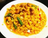 รูปขั้นตอนการทำที่ 4 ของ ตำข้าวโพดไข่เค็ม