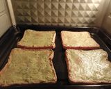 Foto langkah ke 5 dari resep Milky Matcha Toast.