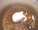 A picture of step 4 of Chana gravy.