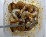 Foto langkah ke 3 dari resep Udang Bakar Teflon.