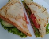 Foto langkah ke 6 dari resep Sandwitch roti tawar isi kornet keju.