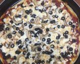 صورة لخطوة 5 من وصفة بيتزا بالخضار 🍕😋