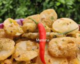 A picture of step 13 of Moong Dal Potato Fritters (Pakore).