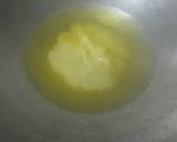 A picture of step 2 of Besan ladoo.