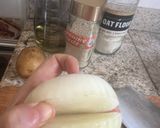 A picture of step 1 of Stuffed Potato and Onion.