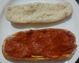 Foto del paso 3 de la receta Bocadillo de albóndigas al horno