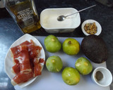 Foto del paso 1 de la receta: Higos con queso, jamón y nueces