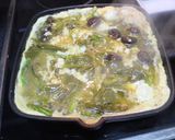 Foto del paso 5 de la receta: Tortilla cuadrada de sobras (espárragos, pimientos y champiñones)
