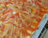 Foto del paso 2 de la receta Pizza queso de cabra y cebolla caramelizada