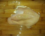 Gombás spenóttal töltött csirkemell recept fázis 2 fotója