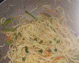 Baked Puff Pastry stuffed Schezwan Noodles recipe step 5 photo
