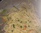 A picture of step 5 of Baked Puff Pastry stuffed Schezwan Noodles.