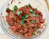 A picture of step 2 of Chicken Keema Fusion Pakora.