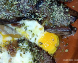 Foto del paso 4 de la receta: Hígado de ternera con cebolla, mozzarella y huevo